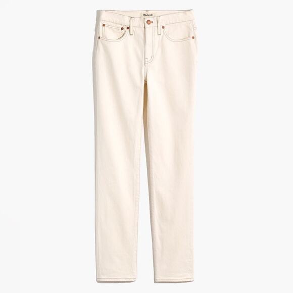 Madewell Tomboy Straight Jeans Cloud Lining Size 32 - Picture 5 of 13